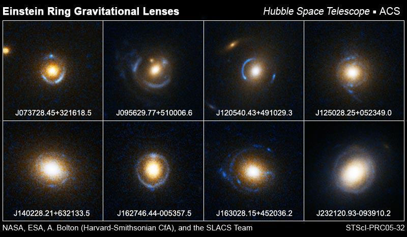 ȯΥ󥷥奿󡦥[NASA, ESA, and the SLACS Survey team: A. Bolton (Harvard/ Smithsonian), S. Burles (MIT), L. Koopmans (Kapteyn), T. Treu (UCSB), and L. Moustakas (JPL/Caltech)]